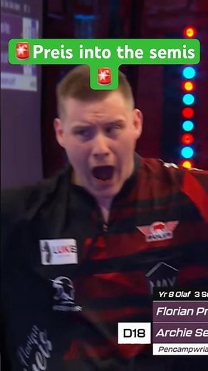 🚨Preis into WDF semis🚨open youth Dart World Championship Darts Florian Archie Self highlights