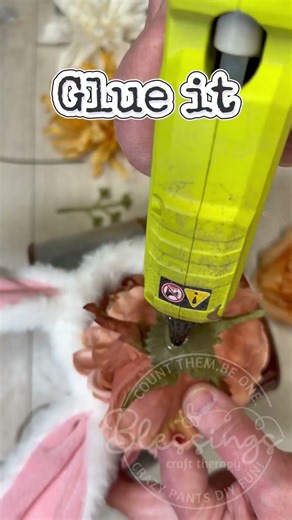 LAST MINUTE Easter Table?! 🐰 Make This Bunny Bucket in Minutes! #shorts