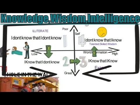 Knowledge Wisdom Intelligence - Difference