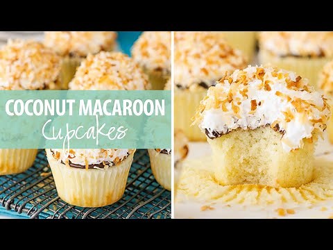 Coconut Macaroon Cupcakes