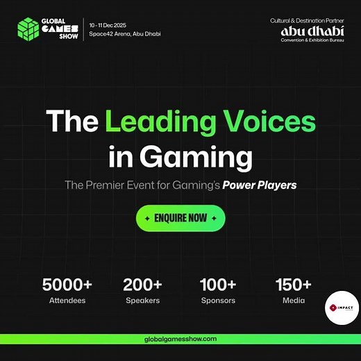 🎮 Game on with the titans of gaming! The Global Games Show Abu Dhabi 2025 brings together