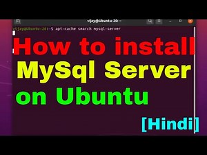 How to install mysql server on Ubuntu Step by step guide for beginners in Hindi