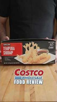 I rate the Tempura Shrimp from Costco #costco #food #review #shorts