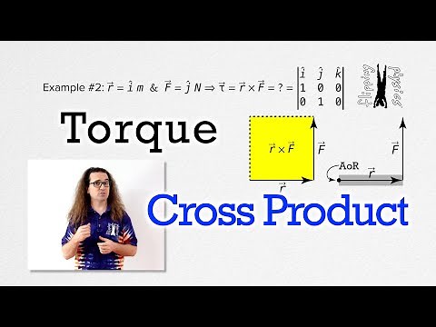Cross Product Torque (with a Cross Product Review)