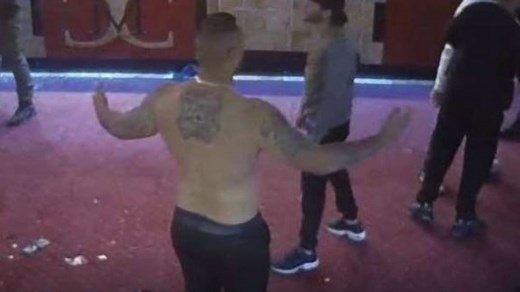 7 News: All-in bikie brawl at Canberra strip club