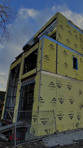Steel Struct Pro on Instagram: "Residential 3-storey building engineered with LSF and hot-rolled steel. This hybrid system enables large spans, open layouts, and modern design. Midtown Toronto. Steel Struct Pro 🦾🏗️ Get a FREE consultation and quotation now: . 📩 info@sspro.ca 📱 +1 (289) 554-7323 💻 www.sspro.ca #steel #steelfabrication #industrial #residential #lsf"