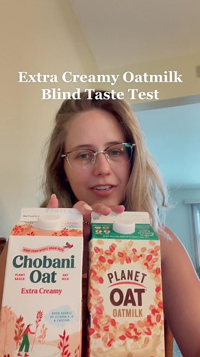 Oat Milk Taste Test: Chobani vs Planet Oat | Dairy-Free Comparison