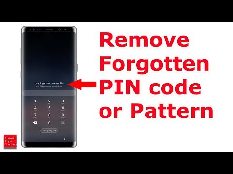 How to Unlock Forgotten Pattern Lock, PIN code or Finger Print in All Android Phones or For Samsung