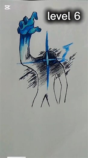 Drawing Stickman in different levels #speed draw #tutorial#stickman art