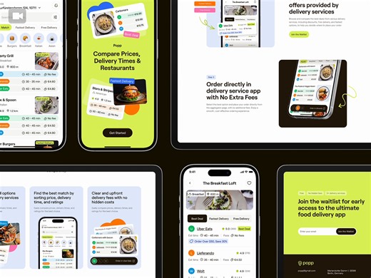 Delivery Mobile App - Popp