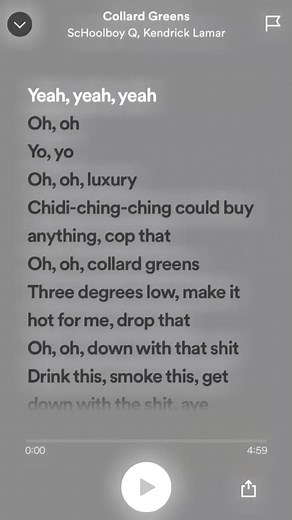 Luxury Collard Greens Lyrics and Music Trend