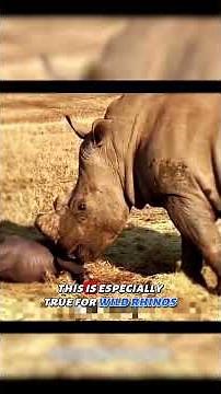 Why This Baby Rhino’s First Steps Are So Critical for Survival 🦏 | Raw Nature’s Miracle