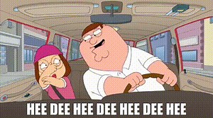 Hee dee hee dee hee dee hee