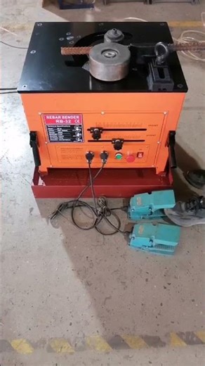RB-32 Rebar Bending Machine Debugging Demo | Easy Operation & Reliable Performance