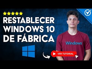 Cómo RESTABLECER WINDOWS 10 de FÁBRICA y Dejarlo como Nuevo | 👨‍💻 Sin Formatear la Computadora 👨‍💻
