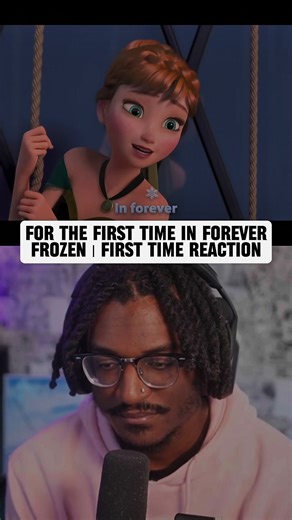 First Time Reaction to Frozen's Iconic Song