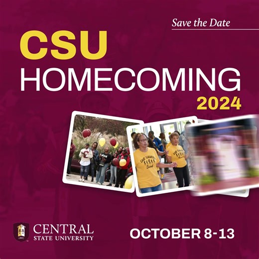 Save the date! Central State University's Homecoming 2024 is just around the corner, taking place from October 8th to October 13th! Get ready to experience a week filled with excitement, nostalgia, and Marauder pride as we come together to celebrate our incredible community. From spirited pep rallies to thrilling football games and alumni reunions, there's something for everyone during Homecoming week. It's the perfect opportunity to reconnect with old friends, make new memories, and show your M