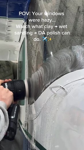 Restoring acrylic windows takes precision, patience, and the right process. For this Cessna, we started with a clay bar to remove surface contaminants, followed with targeted wet sanding to level oxidation and scratches, and finished with a DA polisher to restore clarity without building excess heat that can distort or damage acrylic. It’s not about speed — it’s about clarity, safety, and a flawless view every flight. ✈️✨ #FlightDeckDetail #AviationDetailing #AircraftDetailing #WindowPolishing #