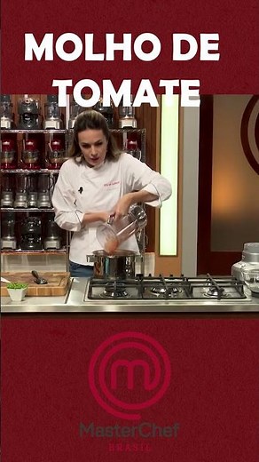 TOMATO SAUCE | See this and other recipes on the MasterChef Brasil Recipes channel! #masterchefbr