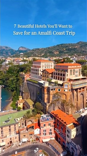 7 Beautiful Amalfi Coast Hotels to Save for Your Italy Trip | Positano, Ravello & More | Trvlscout