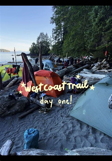 West Coast Trail day 1: Gordon River to Thrasher Cove hike