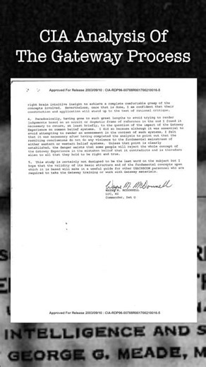 Does the CIA require Gateway training? Declassified report of the Gateway process #gatewayexperience