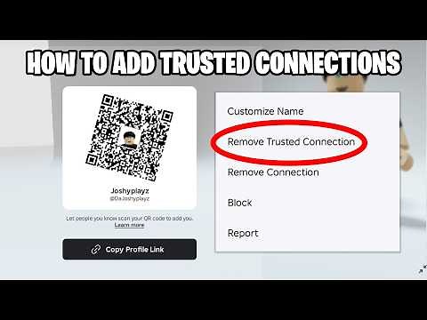 How to Add Trusted Connections on Roblox (2026)