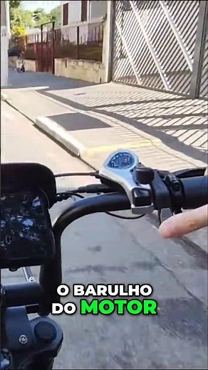 Bike Elétrica V8 Pro: O Som do Motor! #shorts
