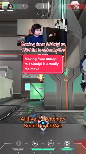 Optimizing Valorant Sensitivity: Moving from 800dpi to 1600dpi