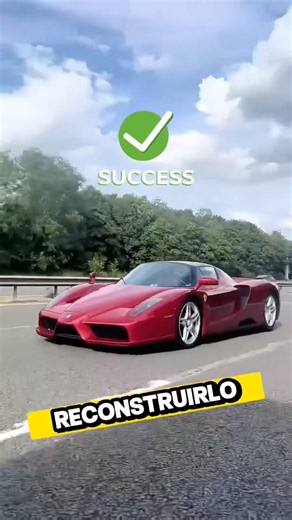 Este Ferrari de millones acabó PARTIDO en dos. 💥