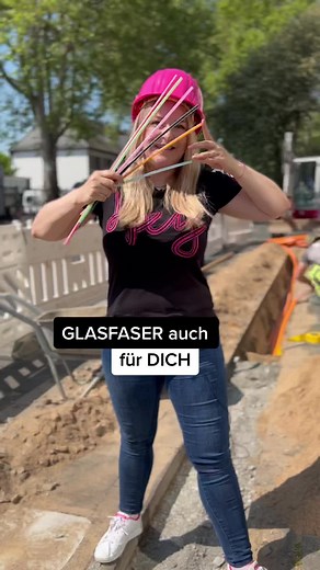 POV: Der Ausbau von Glasfaser - Lernen mit TikTok