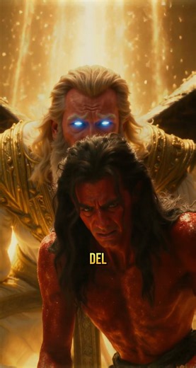Cuando Dios le explicó al Arcángel Miguel cual fue el momento mas oscuro de Lucifer
