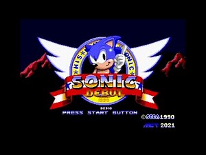 Sonic Hack Walkthrough - Sonic Debut