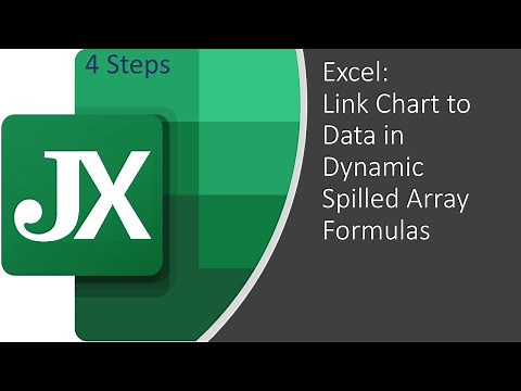 Link Chart to Data in Dynamic Spilled Array Formulas in Excel