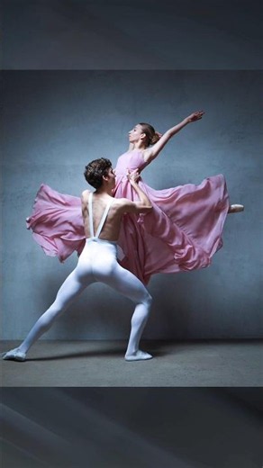 🇺🇦 Model poses for photoshoot📸 Ballet. Models Maria and Danil