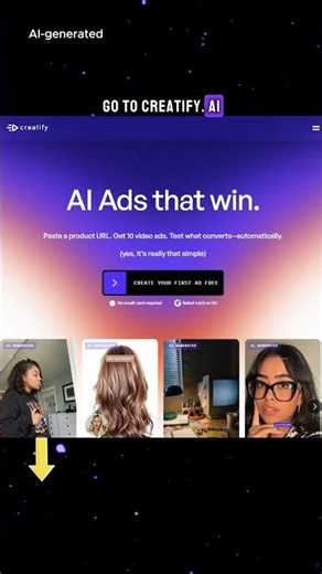 With Creatify, just paste your product link and generate better ads@creativy _ AI #adcreative