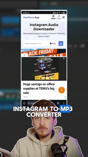 TOMMYD on Instagram: "Happy Thanksgiving 🙌🦃🇺🇸👇... My gift to you is the ability to download any audio you want from Instagram 😵 Now you can use your favorite songs in your editing‼️ Stay up to date with the latest audio trends... Copy and paste this link to use the Instagram to MP3 converter 👇 https://reelsave.app/audio#google_vignette"