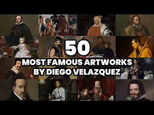 The 50 most FAMOUS ARTWORKS by DIEGO VELÁZQUEZ (2025)