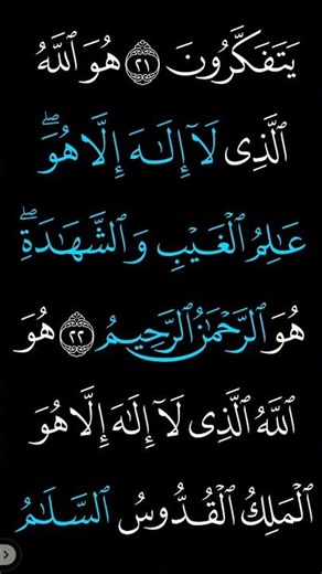 هُوَ اللَّهُ الَّذِي لَا إِلَٰهَ إِلَّا هُوَ | آيات عظيمة من سورة الحشر 🤍#egzonibrahimi