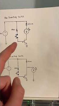 Transistor LED Switch Circuits #engineering #LED
