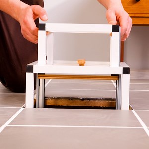 Secret DIY Floor Storage | Handy Panda