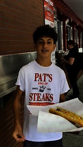 Payin’ the cost to be the boss 💪🏼 starring “Mayor” Greyson | The Original Pat's King of Steaks