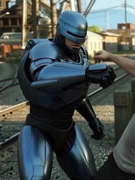 🔥 GTA 5 ONLINE – ROBOCOP SMASHES TREVOR’S JAW 😱💥