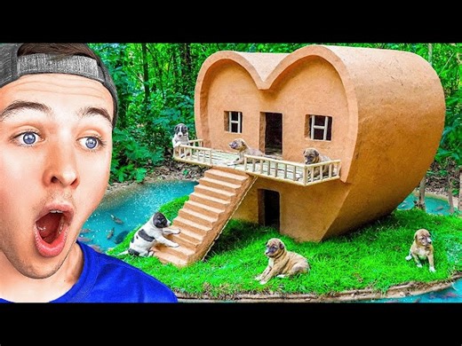 2.8K views · 78 reactions | The MOST VIEWED Primitive Dog House Build...