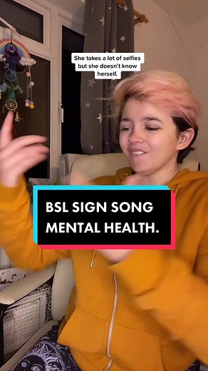 Deaf Rap Song: Emotional BSL Sign Song about Mental Health Struggles