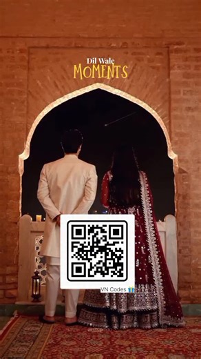 ProVN Codes | 💍 Day 61 Dil Wale Moments – VN Template 📌 How to Use: 1. Scan/Screenshot the QR code 2. Open in VN App 3. Add your shaadi, dance,... | Instagram