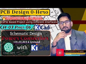 How to Add Power Connector with ESP32? | 12V 5V 3V8 Power Supply Connection with ESP32 #pcb