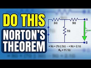 Norton's Theorem Explained: Solve Circuits Faster