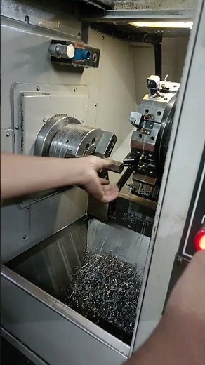 cnc machine operatring & setting🧑‍🔧💖male connector 3/4 bspt