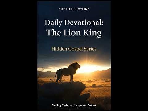 Daily Devotional: The Lion King - Hidden Gospel Series (Week 3, Day 14)
